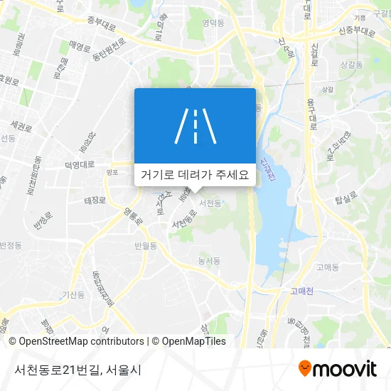 서천동로21번길 지도