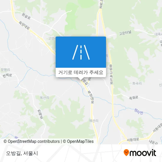 오방길 지도