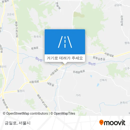 금일로 지도
