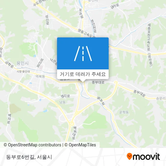 동부로6번길 지도