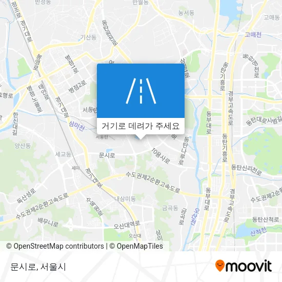 문시로 지도