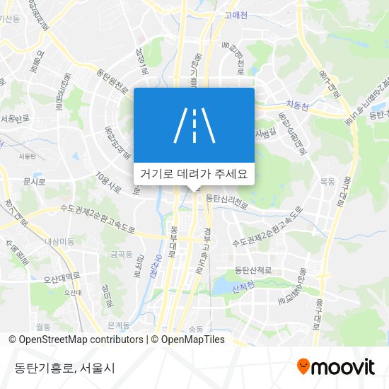 동탄기흥로 지도