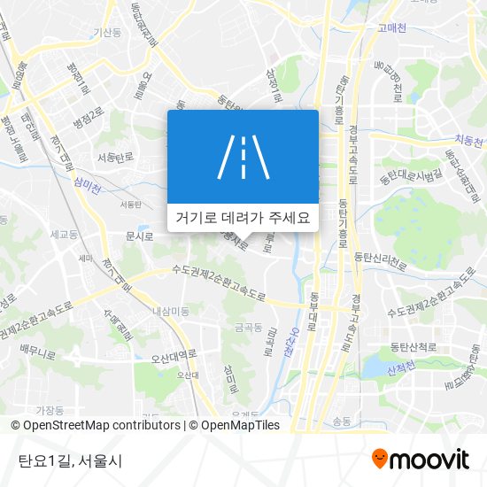 탄요1길 지도