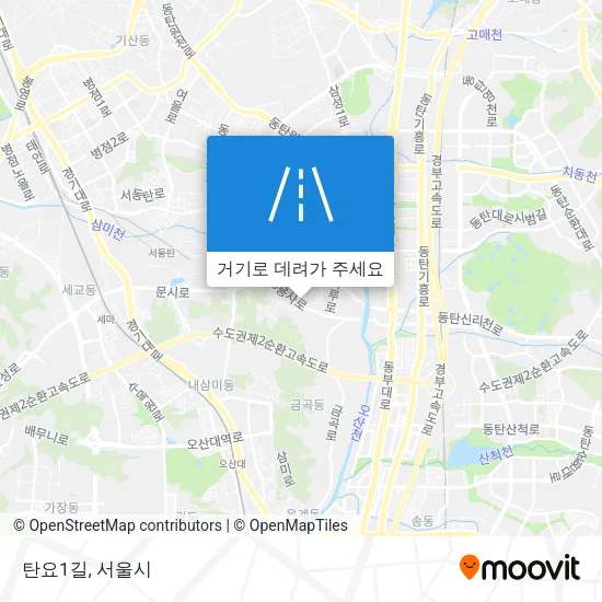 탄요1길 지도