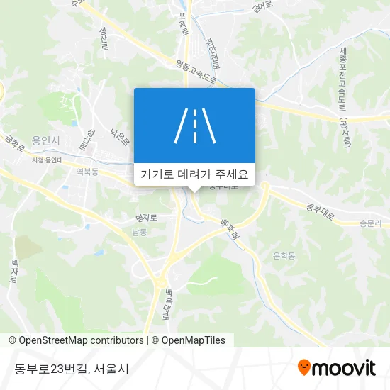 동부로23번길 지도