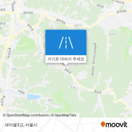 새마을3교 지도