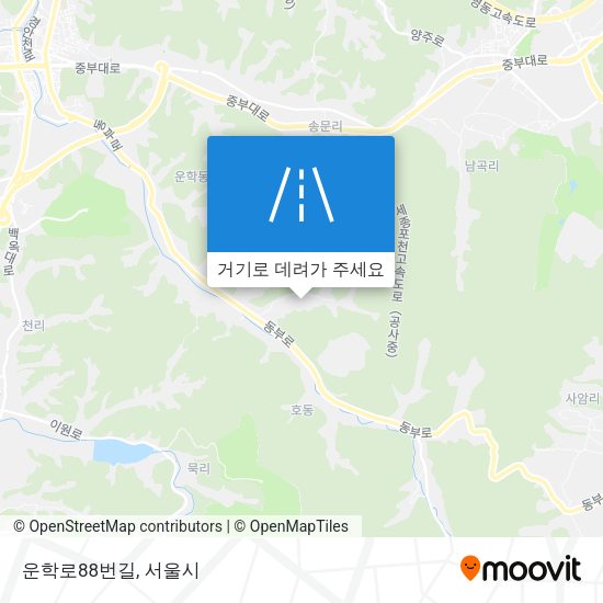 운학로88번길 지도