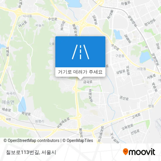 칠보로113번길 지도