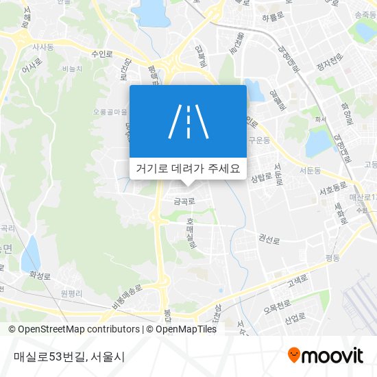 매실로53번길 지도