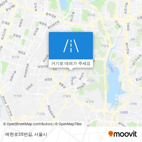 예현로35번길 지도