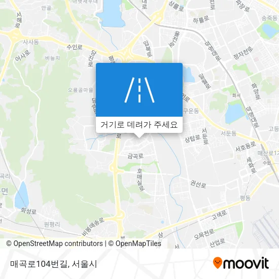 매곡로104번길 지도