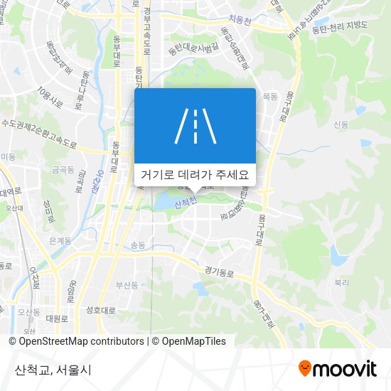 산척교 지도