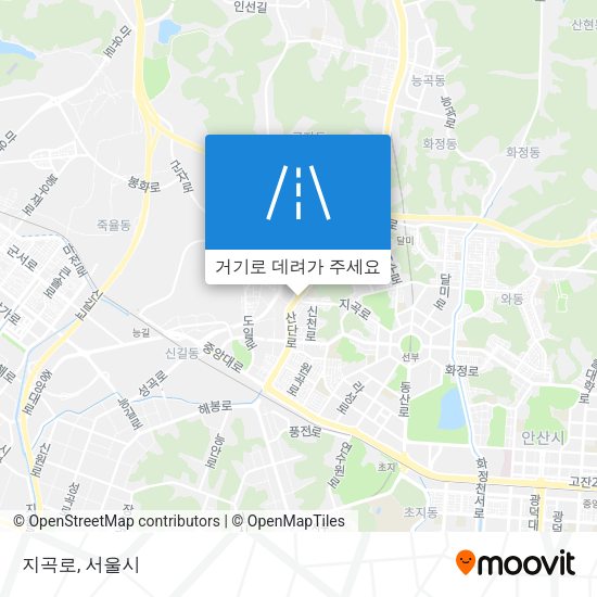 지곡로 지도