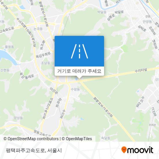 평택파주고속도로 지도