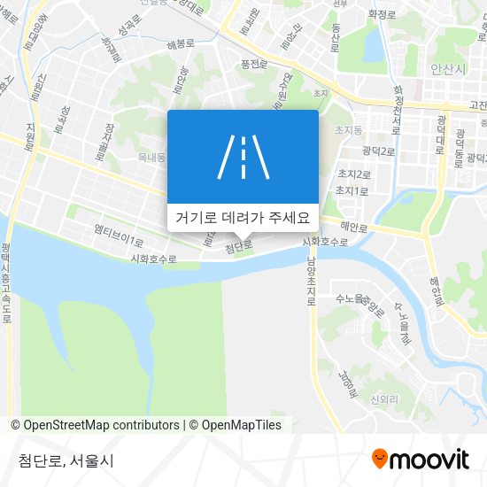 첨단로 지도