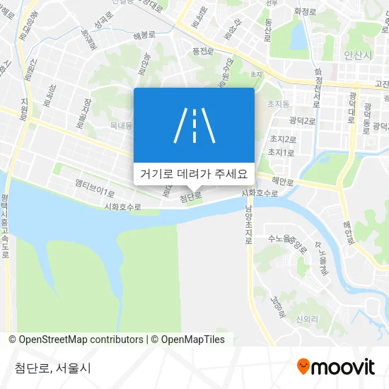첨단로 지도