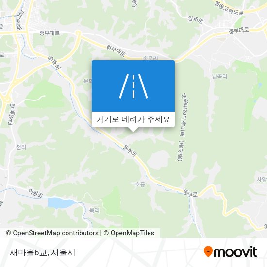 새마을6교 지도