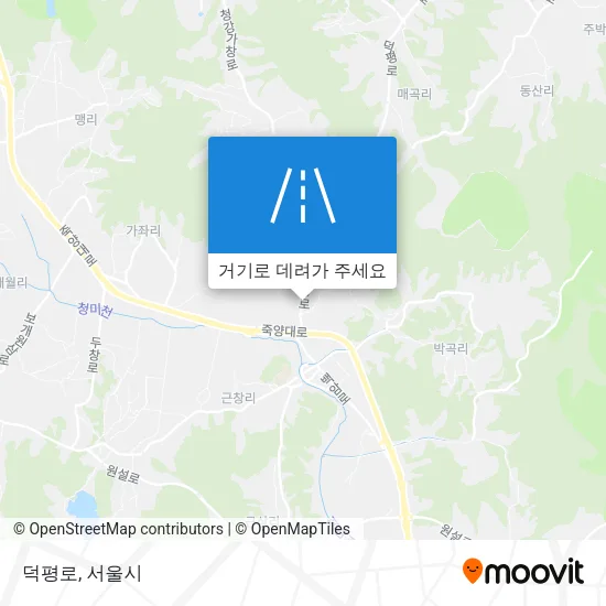 덕평로 지도