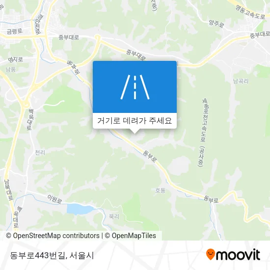 동부로443번길 지도