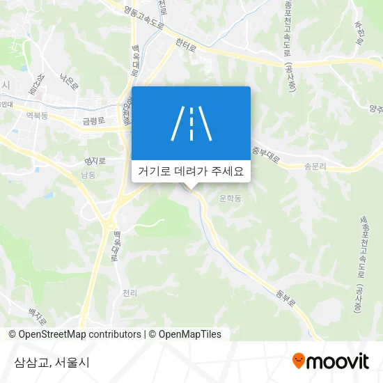 삼삼교 지도