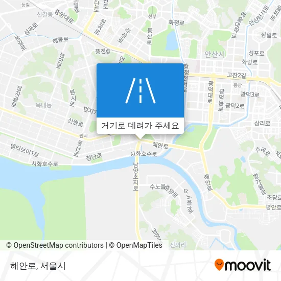 해안로 지도