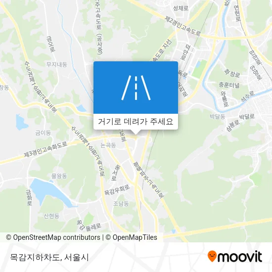 목감지하차도 지도