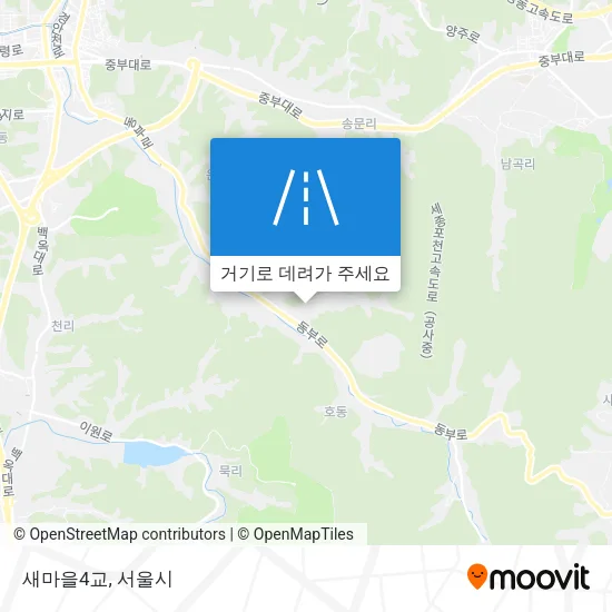 새마을4교 지도
