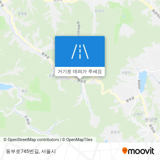 동부로745번길 지도