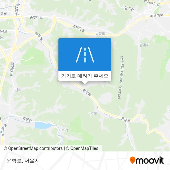 운학로 지도