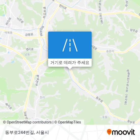 동부로244번길 지도