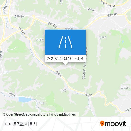 새마을7교 지도