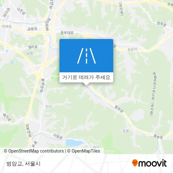 범암교 지도