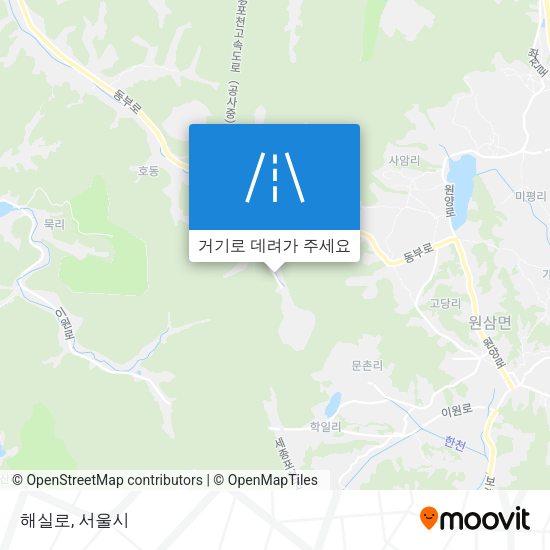 해실로 지도
