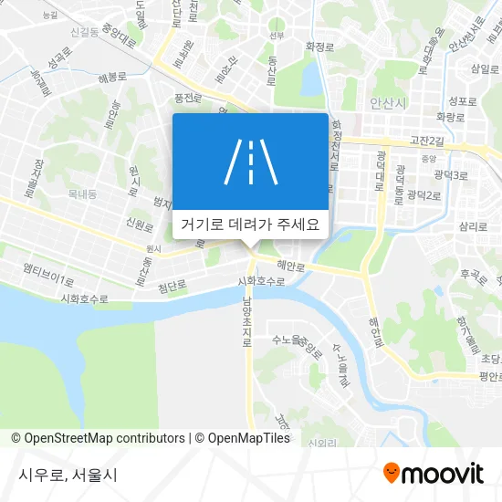 시우로 지도