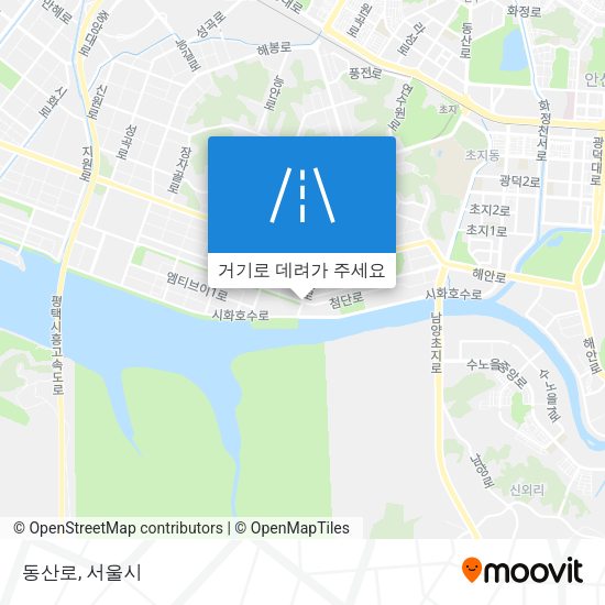 동산로 지도