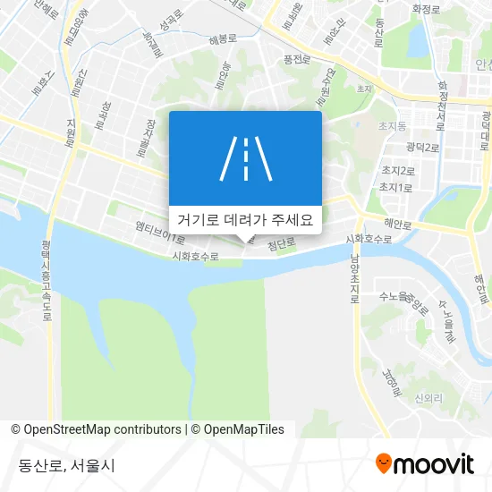 동산로 지도
