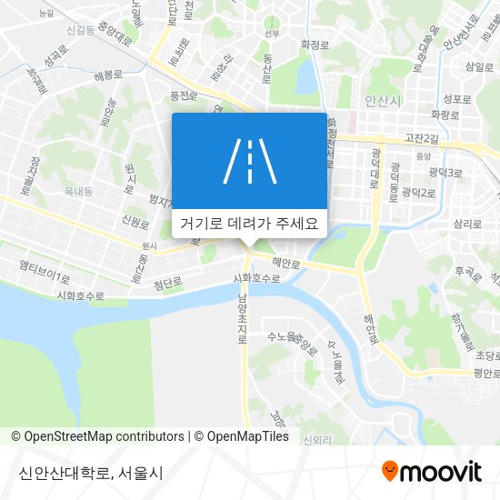 신안산대학로 지도