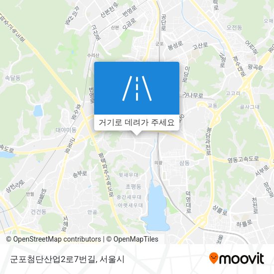 군포첨단산업2로7번길 지도