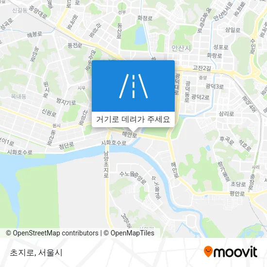 초지로 지도