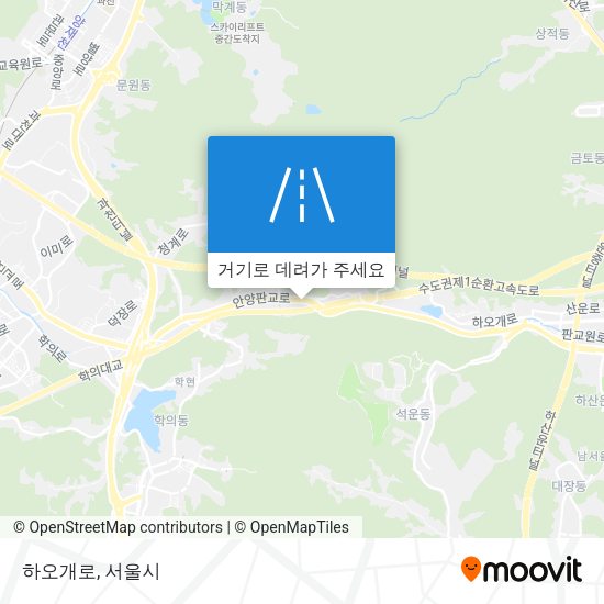 하오개로 지도