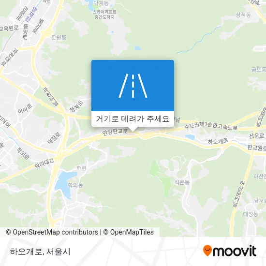 하오개로 지도