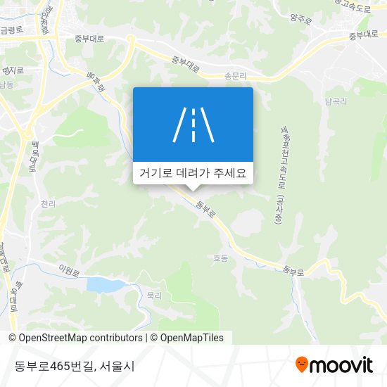 동부로465번길 지도