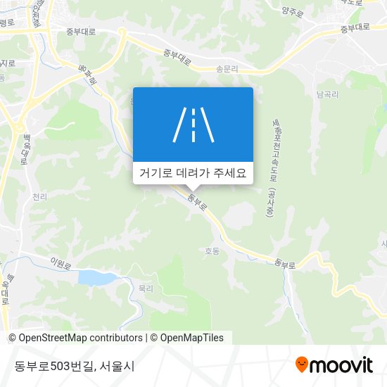 동부로503번길 지도