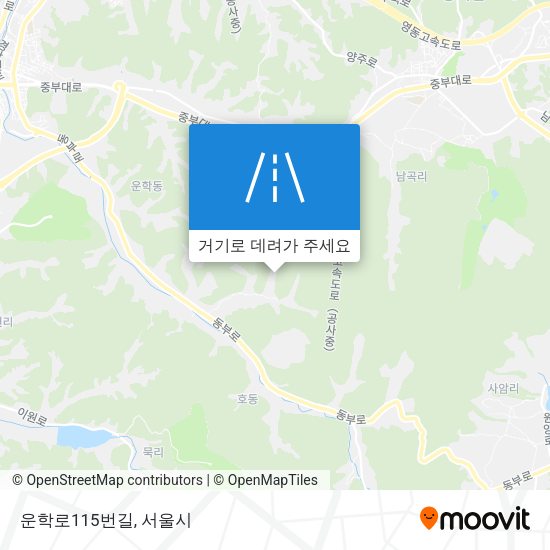 운학로115번길 지도