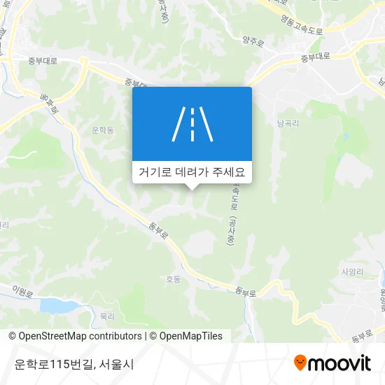 운학로115번길 지도