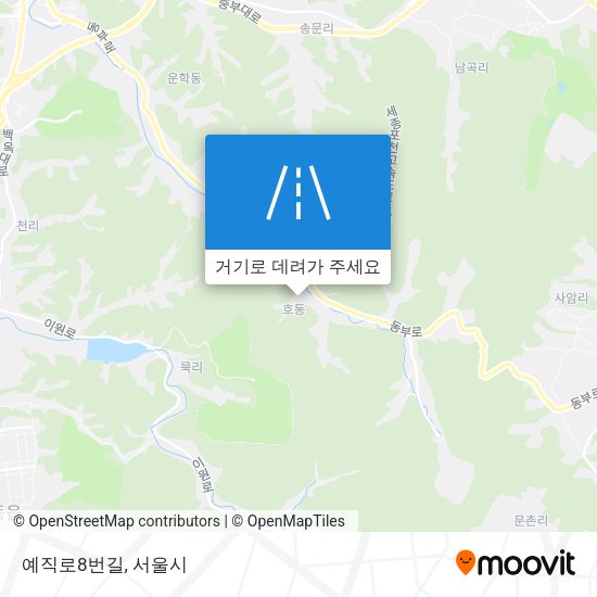 예직로8번길 지도