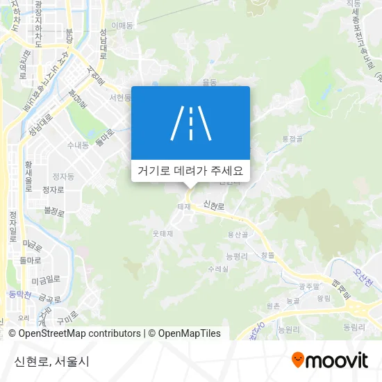 신현로 지도