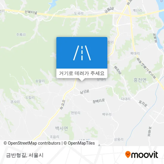 금반형길 지도