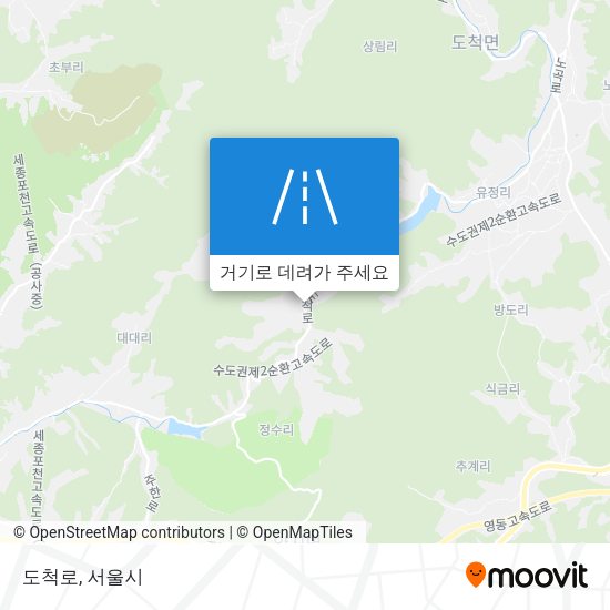 도척로 지도