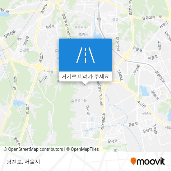 당진로 지도